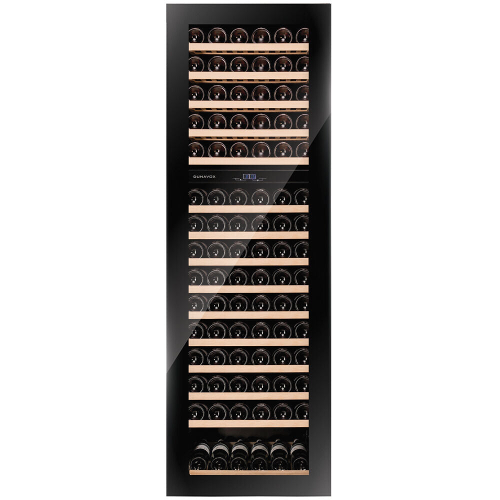 Dunavox HORIZON-114.TO helintegrerat vinskåp 114 flaskor push-to-open