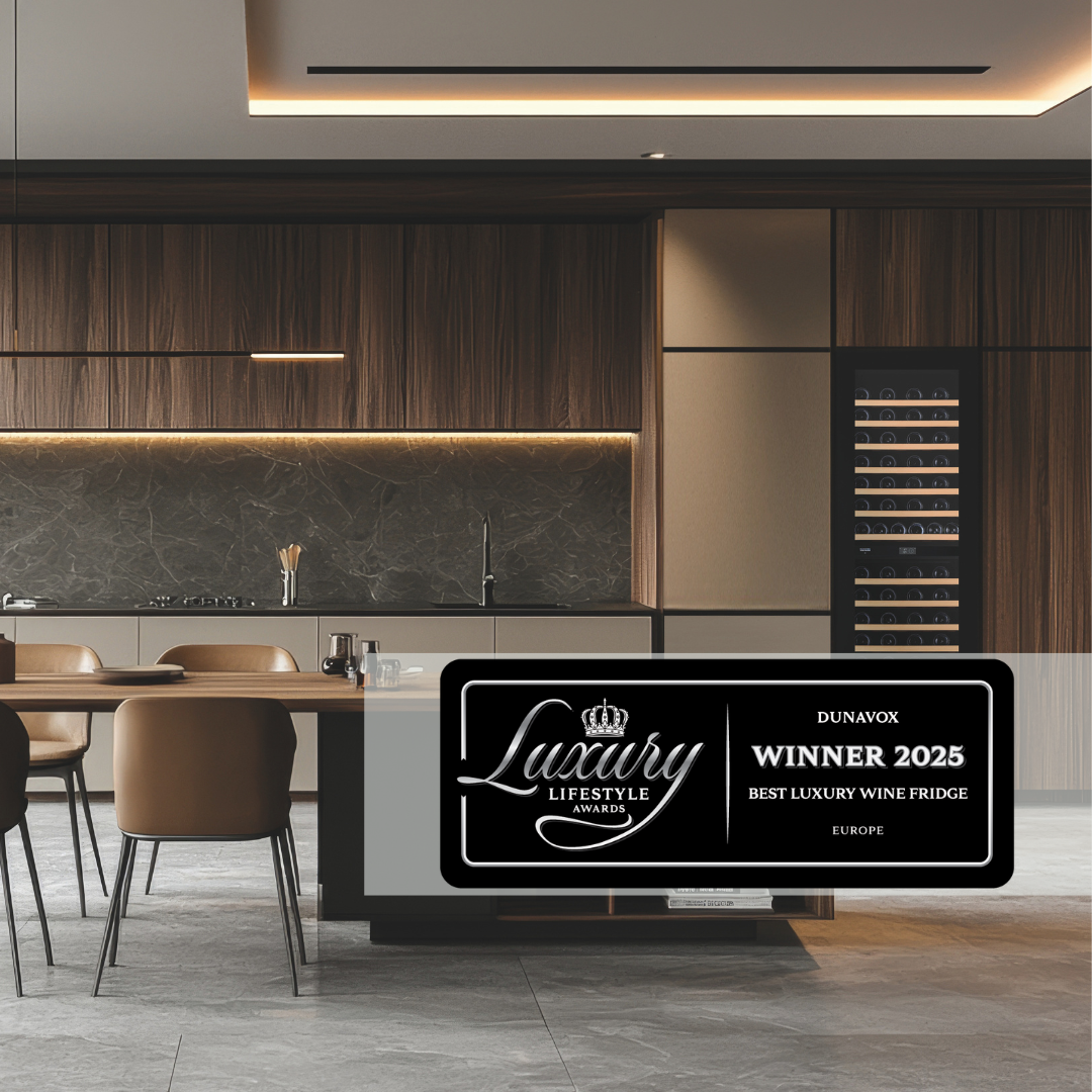 Dunavox Wins Best Luxury Wine Fridge 2025