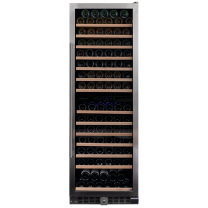 Dunavox GRANDE-166 vinskåp för 166 flaskor med professionell kapacitet och två zoner