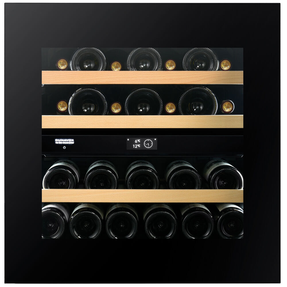 Dunavox NOBLE-25.TO helintegrerad vinkyl 25 flaskor push-to-open